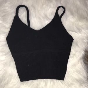 Knitted crop top